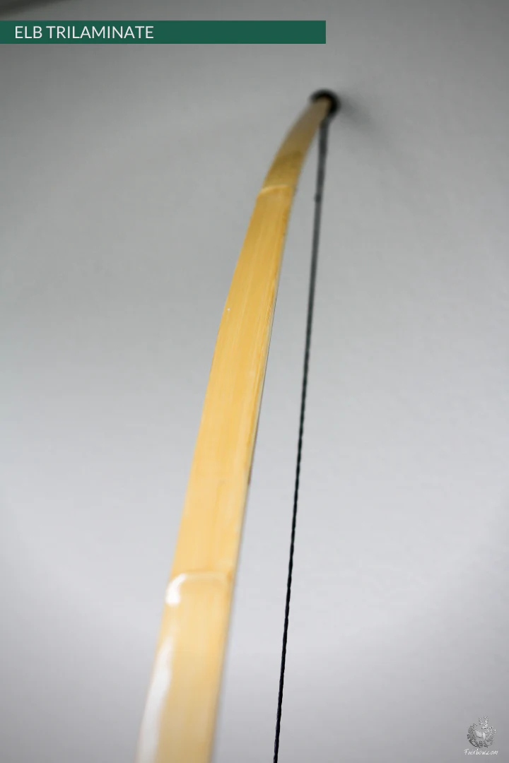 ENGLISH LONGBOW, GREENHEART SUPERCORE BAMBOO/HICKORY SUPERIOR CUSTOM - Image 3