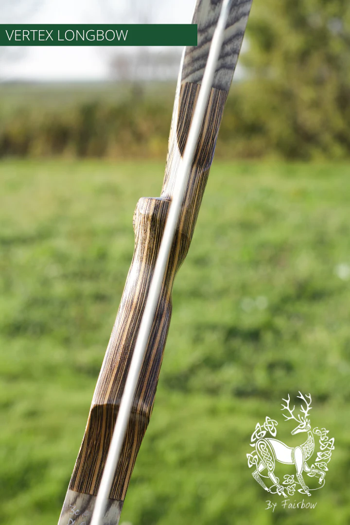 THE VERTEX BOW  66" CLEAR BACKING OVER CURLY BIRCH 30 LBS @ 28 INCH RH - Image 5